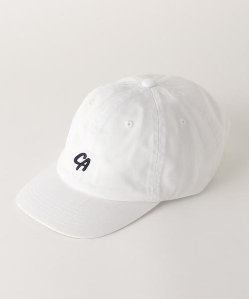 coen（コーエン）の「ツイルチビロゴ刺繍CAP（キャップ・メンズ・ホワイト/ベージュ/オリーブ/ネイビー・FREE）」の9枚目の写真