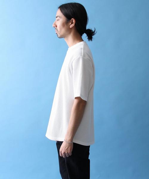 coen(コーエン)の「ワッフルビッグシルエットT(Tシャツ/カットソー・メンズ・ライトブルー/ホワイト/ブラック/ダークブラウン・LARGE/MEDIUM/SMALL/X-LARGE)」の13枚目の写真