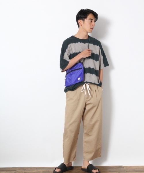 RAGEBLUE（レイジブルー）の「＜旬な着こなしが実現！＞シューレースチノワイドパンツ/761877（チノパンツ・メンズ・ブラック/ベージュ・LARGE/MEDIUM/SMALL）」の13枚目の写真