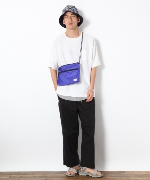 RAGEBLUE（レイジブルー）の「＜旬な着こなしが実現！＞シューレースチノワイドパンツ/761877（チノパンツ・メンズ・ブラック/ベージュ・LARGE/MEDIUM/SMALL）」の14枚目の写真