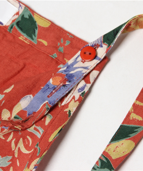 RODEO CROWNS WIDE BOWL（ロデオクラウンズワイドボウル）の「フラワー サロペット（つなぎ/オールインワン・レディース・オレンジ系その他・FREE）」の8枚目の写真