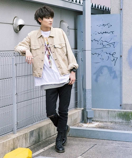 WEGO（ウィゴー）の「WEGO/クラッシュデニムスキニーパンツ（デニムパンツ・メンズ・ブラック/ライトインディゴブルー/インディゴブルー・MEDIUM/LARGE）」の14枚目の写真