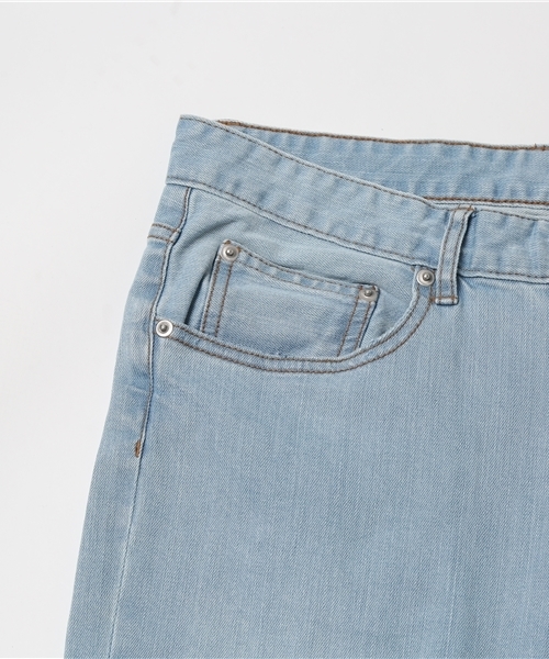 WEGO（ウィゴー）の「WEGO/クラッシュデニムスキニーパンツ（デニムパンツ・メンズ・ブラック/ライトインディゴブルー/インディゴブルー・MEDIUM/LARGE）」の12枚目の写真