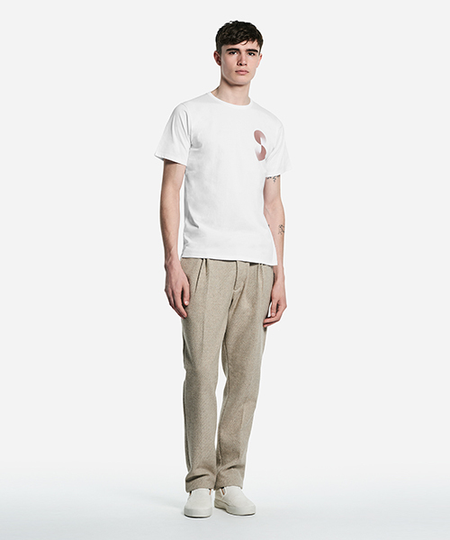 Saturdays NYC(サタデーズ ニューヨークシティ )の「Angle Gradient T-Shirt(Tシャツ/カットソー・メンズ・ホワイト/オリーブ・L/X-SMALL/M/X-LARGE/S)」の6枚目の写真
