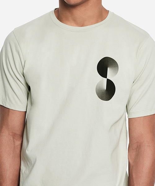 Saturdays NYC(サタデーズ ニューヨークシティ )の「Angle Gradient T-Shirt(Tシャツ/カットソー・メンズ・ホワイト/オリーブ・L/X-SMALL/M/X-LARGE/S)」の7枚目の写真