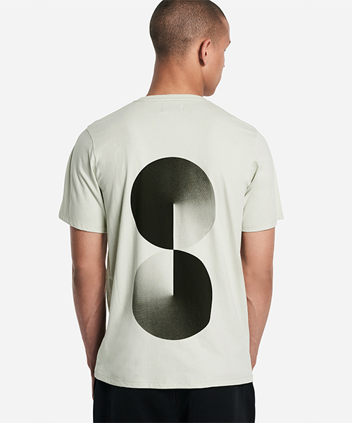 Saturdays NYC(サタデーズ ニューヨークシティ )の「Angle Gradient T-Shirt(Tシャツ/カットソー・メンズ・ホワイト/オリーブ・L/X-SMALL/M/X-LARGE/S)」の9枚目の写真