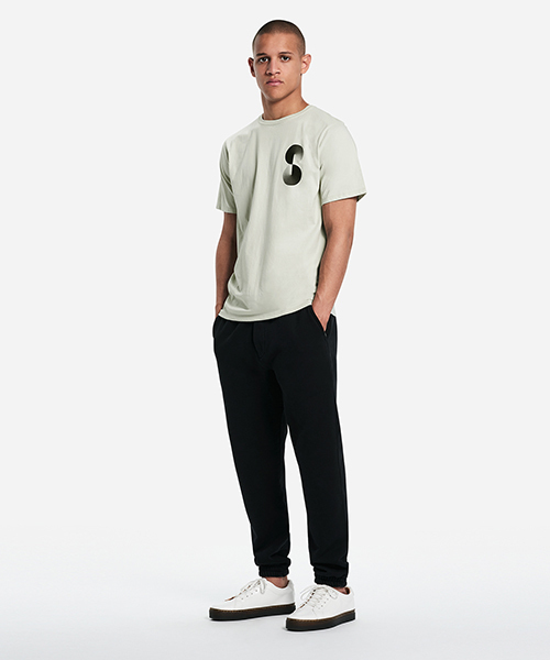 Saturdays NYC(サタデーズ ニューヨークシティ )の「Angle Gradient T-Shirt(Tシャツ/カットソー・メンズ・ホワイト/オリーブ・L/X-SMALL/M/X-LARGE/S)」の10枚目の写真