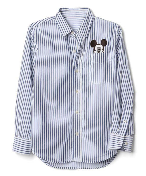 GAP（ギャップ）の「Gapkids | Disney Mickey Mouse ポケットシャツ（シャツ/ブラウス・キッズ・ライトブルー・130cm/120cm/160cm/140cm/110cm/150cm）」の5枚目の写真