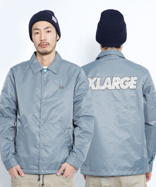 XLARGE（エクストララージ）の「SNAKESKIN LOGO COACHES JACKET