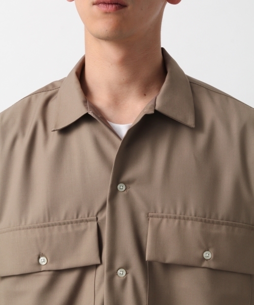 RAGEBLUE（レイジブルー）の「TRBIGシャツ7分袖/794792（シャツ/ブラウス・メンズ・ベージュ/ネイビー/グレー・LARGE/SMALL/MEDIUM）」の8枚目の写真