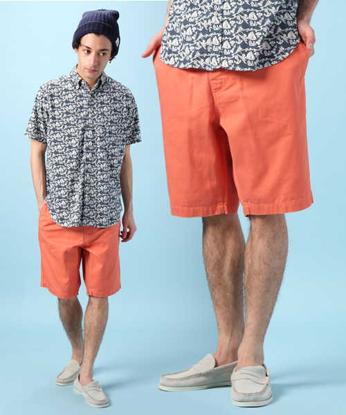 coen（コーエン）の「カリフォルニアチノショーツ（チノパンツ・メンズ・Beige/Navy/White/LT.Blue/DK.Grn/Orange・X-SMALL/SMALL/MEDIUM/LARGE/X-LARGE/XX-LARGE）」の6枚目の写真