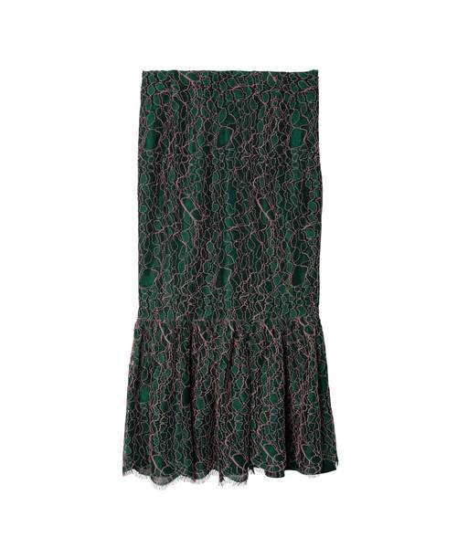 EIMY ISTOIRE（エイミーイストワール）の「レースマーメイドスカート（スカート・レディース・ブラック/グリーン/マスタード/ピンク・SMALL/MEDIUM）」の12枚目の写真