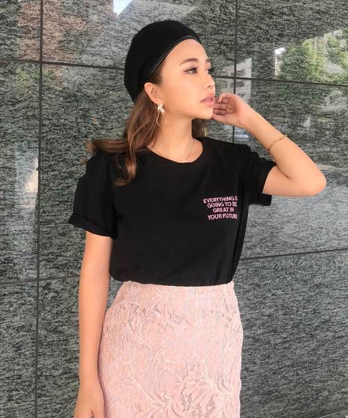 EIMY ISTOIRE（エイミーイストワール）の「レースマーメイドスカート（スカート・レディース・ブラック/グリーン/マスタード/ピンク・SMALL/MEDIUM）」の14枚目の写真