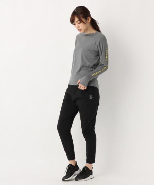 GLOBAL WORK(グローバルワーク)の「【ACTIVE】ドライタートル長袖T Women/805624(Tシャツ/カットソー・レディース・ブラック/グレー/レッド・MEDIUM/LARGE)」の10枚目の写真
