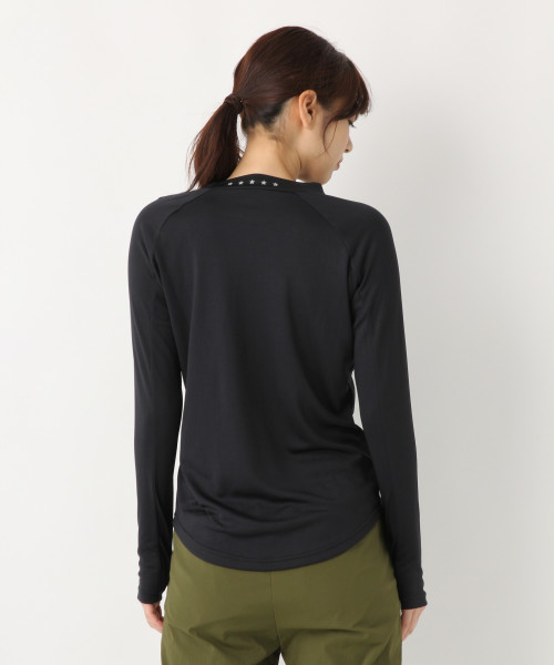 GLOBAL WORK(グローバルワーク)の「【ACTIVE】ドライタートル長袖T Women/805624(Tシャツ/カットソー・レディース・ブラック/グレー/レッド・MEDIUM/LARGE)」の12枚目の写真