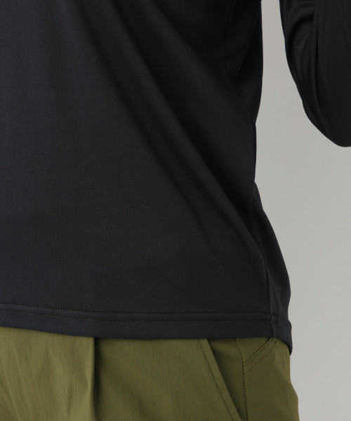 GLOBAL WORK(グローバルワーク)の「【ACTIVE】ドライタートル長袖T Women/805624(Tシャツ/カットソー・レディース・ブラック/グレー/レッド・MEDIUM/LARGE)」の4枚目の写真