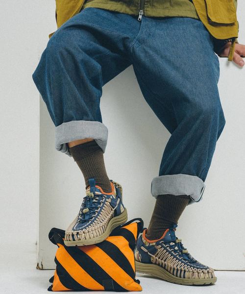 【極美品】KEEN UNEEK HT 迷彩 WINICHE コラボ 27cm KEEN KEEN ユニーク HT UNEEK キーン エイチティー / 27 5cm HT 迷彩