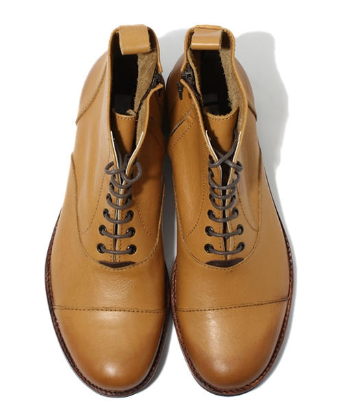 MORGAN HOMME(モルガンオム)の「ワーカー イン ウイング(ブーツ・メンズ・タン/ブラック/ブラウン・SMALL/MEDIUM/LARGE)」の11枚目の写真