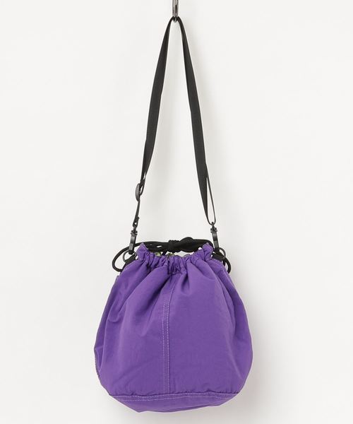 CONTROL FREAK / CTFK（コントロールフリーク）の「ナイロンミリタリー巾着（ショルダーバッグ・レディース・ブラック/カーキ/パープル・FREE）」の17枚目の写真