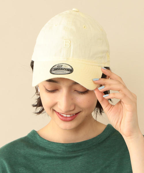 NEW ERA(ニューエラ)の「【別注】<NEW ERA>9TWENTY CAP/キャップ ◆(キャップ・レディース・ライトブルー/クリーム/ライム/ダークグレー・FREE)」の3枚目の写真