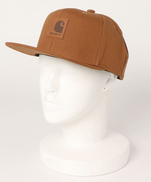 Carhartt WIP（カーハートダブリューアイピー）の「LOGO CAP（キャップ・メンズ・ブラウン/レッド/ブラック/ブルー系その他/カーキ・ONE SIZE）」の3枚目の写真