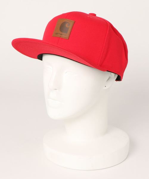 Carhartt WIP（カーハートダブリューアイピー）の「LOGO CAP（キャップ・メンズ・ブラウン/レッド/ブラック/ブルー系その他/カーキ・ONE SIZE）」の5枚目の写真