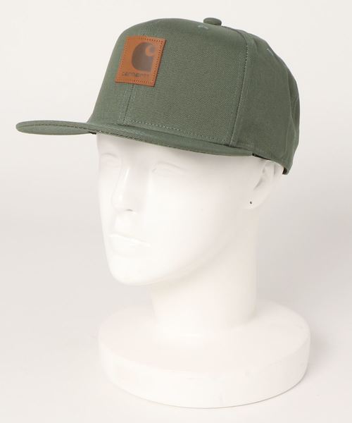 Carhartt WIP（カーハートダブリューアイピー）の「LOGO CAP（キャップ・メンズ・ブラウン/レッド/ブラック/ブルー系その他/カーキ・ONE SIZE）」の4枚目の写真
