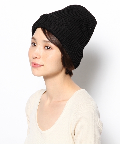 mystic（ミスティック）の「ニットキャップ（ニットキャップ/ビーニー・レディース・ブラック/チャコールグレー/その他1/その他/ラベンダー/サックスブルー/オフホワイト・ﾌﾘ-）」の12枚目の写真
