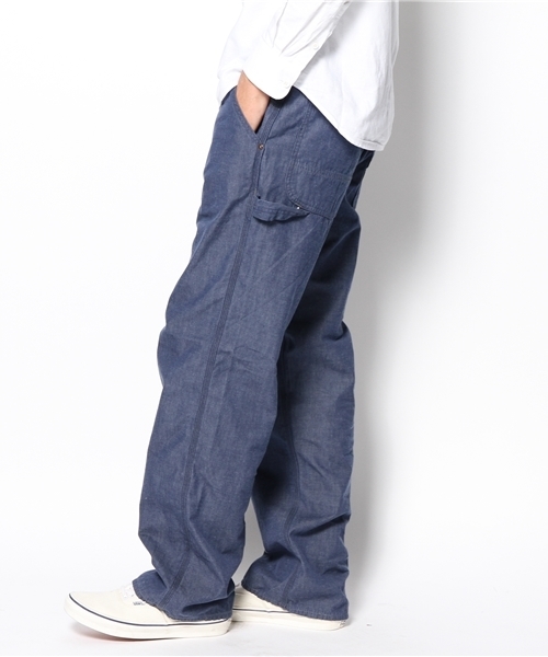 CIAOPANIC(チャオパニック)の「【Ciaopanic】セルヴィッチキャンパスペインター(その他パンツ・メンズ・インディゴブルー/オフホワイト・MEDIUM/LARGE)」の4枚目の写真