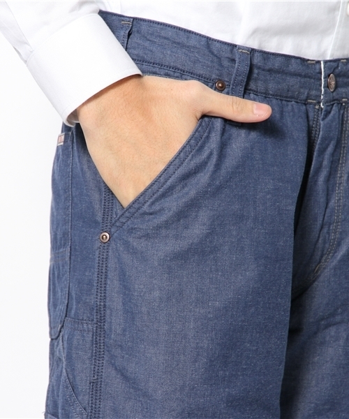 CIAOPANIC(チャオパニック)の「【Ciaopanic】セルヴィッチキャンパスペインター(その他パンツ・メンズ・インディゴブルー/オフホワイト・MEDIUM/LARGE)」の6枚目の写真