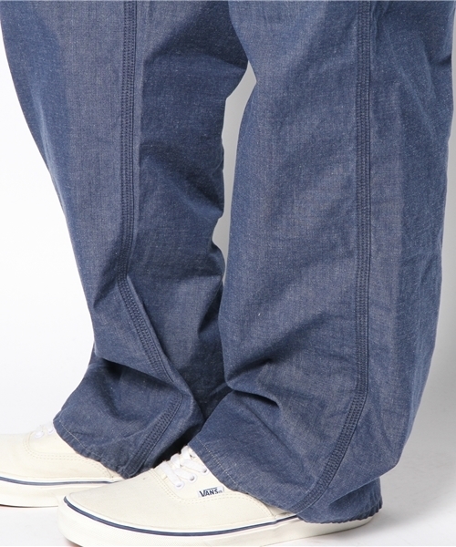 CIAOPANIC(チャオパニック)の「【Ciaopanic】セルヴィッチキャンパスペインター(その他パンツ・メンズ・インディゴブルー/オフホワイト・MEDIUM/LARGE)」の5枚目の写真