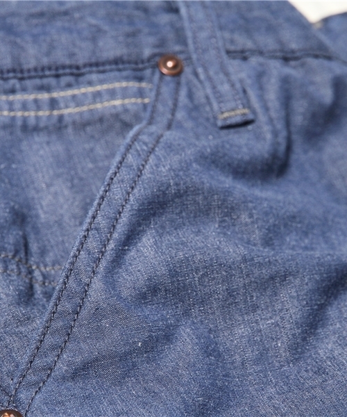 CIAOPANIC(チャオパニック)の「【Ciaopanic】セルヴィッチキャンパスペインター(その他パンツ・メンズ・インディゴブルー/オフホワイト・MEDIUM/LARGE)」の9枚目の写真