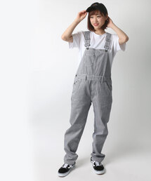 Denim Hickory Twill Overall/デニム ヒッコリー ツイル オーバーオール/ユニセックス対応