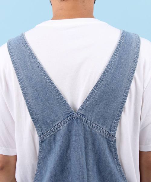 【セール】クラッシュ デニム オーバーオール（サロペット/オーバーオール）｜Beautiful Harmony（ビューティフルハーモニー）