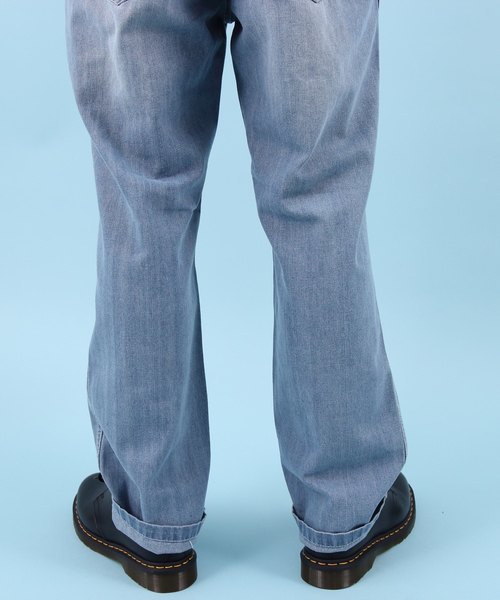 【セール】クラッシュ デニム オーバーオール（サロペット/オーバーオール）｜Beautiful Harmony（ビューティフルハーモニー）