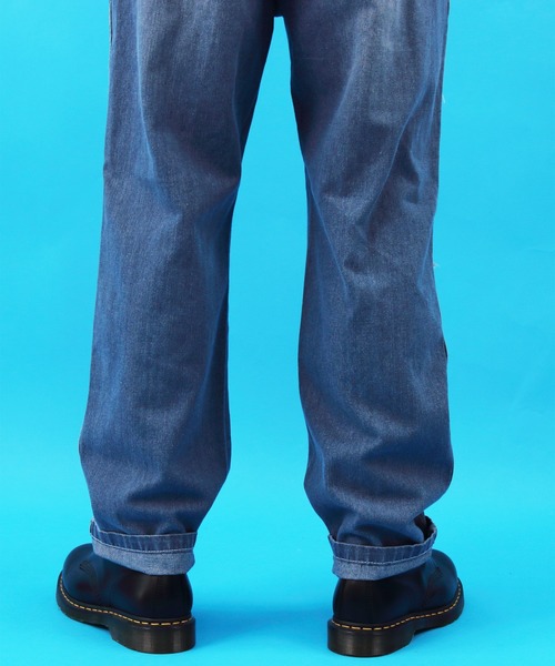 【セール】クラッシュ デニム オーバーオール（サロペット/オーバーオール）｜Beautiful Harmony（ビューティフルハーモニー）