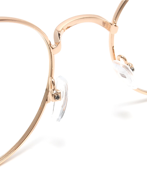 Kastane（カスタネ）の「【Kastane】丸めがね（メガネ・レディース・ゴールド/シルバー・FREE）」の7枚目の写真