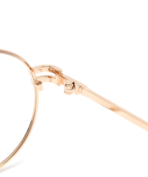 Kastane（カスタネ）の「【Kastane】丸めがね（メガネ・レディース・ゴールド/シルバー・FREE）」の8枚目の写真