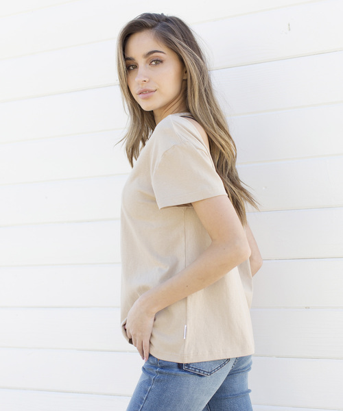 ALEXIA STAM（アリシアスタン）の「Open Back Tee/オープンバックT