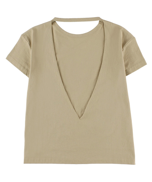 ALEXIA STAM（アリシアスタン）の「Open Back Tee/オープンバックT