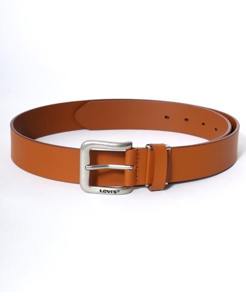 Levi's（リーバイス）の「Levi's/リーバイス Leather Belt/35mm 牛革 スクエアバックル レザーベルト/レディース メンズ（ベルト・メンズ・ブラック/ダークブラウン/ブラウン・FREE）」の8枚目の写真
