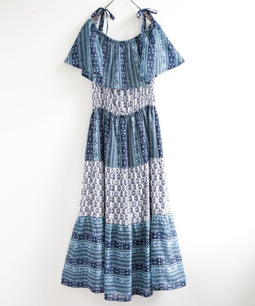 ワンピース ワンピースsomariオフショルティアードワンピース ワンピース Somari ソマリ のファッション