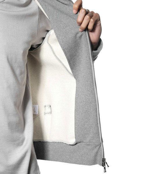 ATTACHMENT（アタッチメント）の「ハイパワーストレッチ裏毛 ZIP