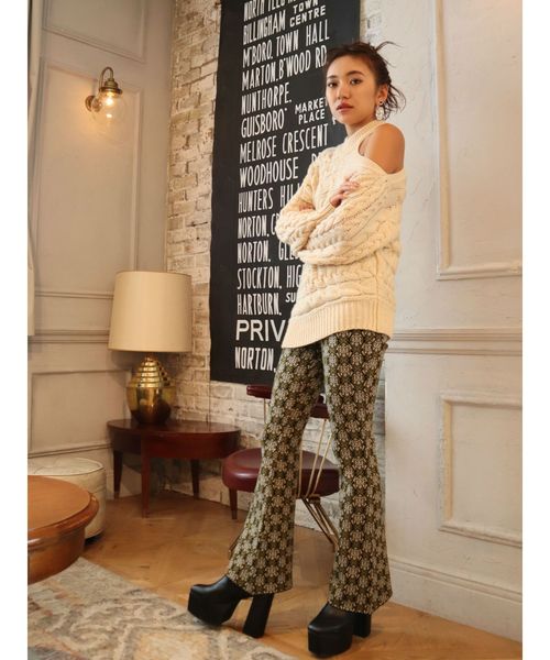 EVRIS(エヴリス)の「シームレザーライクチャンキーブーツ(ブーツ・レディース・ブラック/ブラウン・SMALL/MEDIUM/LARGE)」の16枚目の写真