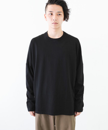 KAZUYUKI KUMAGAI ATTACHMENT | 40/2ソフトオーガニック クルーネックドルマンL/S(Tシャツ/カットソー)