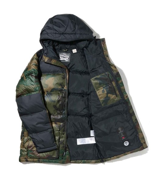 Levi's(リーバイス)の「ダウンパーカー PHALAROPE DEMITASS PRI(ダウンジャケット/コート・メンズ・マルチ・L/M/S)」の4枚目の写真
