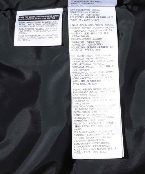 Levi's(リーバイス)の「ダウンパーカー PHALAROPE DEMITASS PRI(ダウンジャケット/コート・メンズ・マルチ・L/M/S)」の3枚目の写真