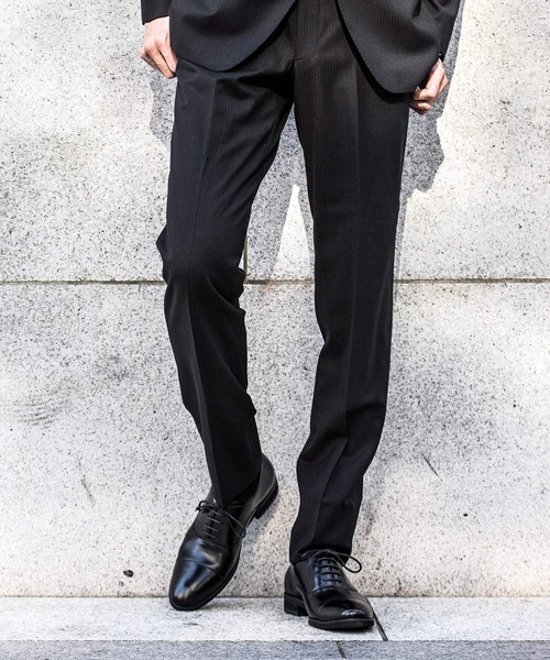 Midland FootWears（ミッドランド フットウエアーズ）の「牛革 内羽根 ストレートチップ ビジネスシューズ / 3cmヒール / 軽量 / 急な雨にも対応設計 / Midland Footwears 000006（ドレスシューズ・メンズ・ブラック・25.0cm/25.5cm/26.0cm/26.5cm/27.0cm/27.5cm/28.0cm）」の7枚目の写真