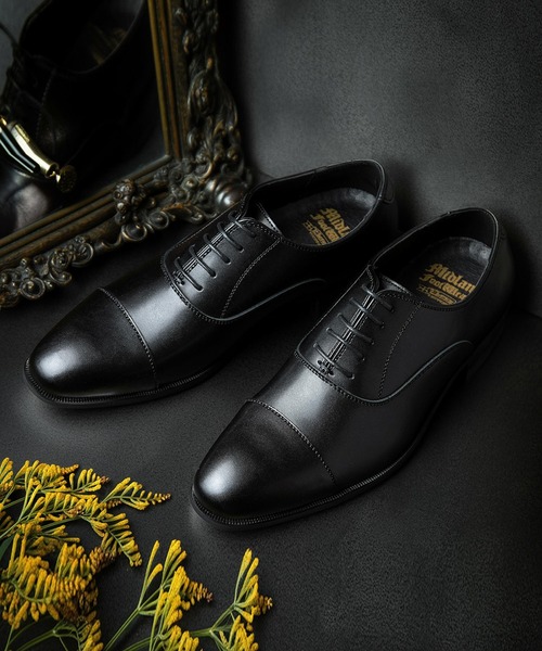 WEB限定 レザー 内羽根 ストレートチップ ドレスシューズ / Midland