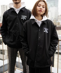 THRASHER フレイムロゴ フード付きコーチジャケット THRASHER フレイムロゴ フード付きコーチジャケット THRASHER